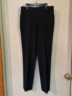 Calvin Klein Black Slim Ponte Ankle Pants